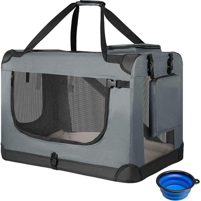 JUSKYS Skládací přepravní box pro psy Lassie M 42 x 60 x 44 cm