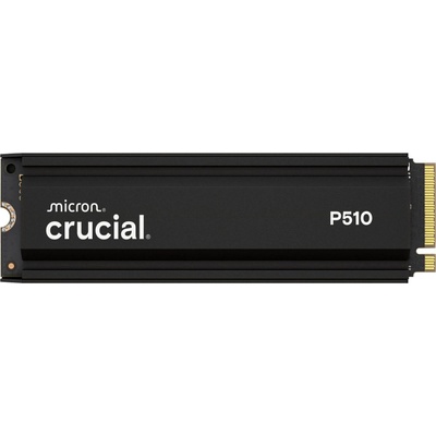 Crucial P510 SSD диск с вграден радиатор, 2 TB, PCI Express 5.0 x4, NVMe, M. 2 2280 (CT2000P510SSD5)