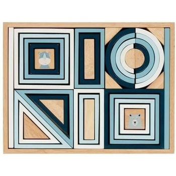 Goki Stavebnice pastelově modrá