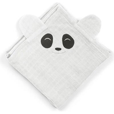 Nuuroo Bjork Mušelínové 2 ks Panda White Onyx