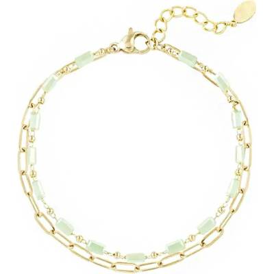 Mabell Dámský náramek z chirurgické oceli WATERLILA CZ2210290250-407C45