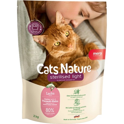 Mera Cats Nature Sterilised Light Adult Lachs 2 x 10 kg