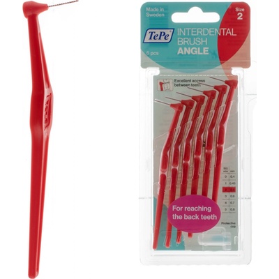 TePe Angle mezizubní kartáčky 0,5 mm 6 ks blistr