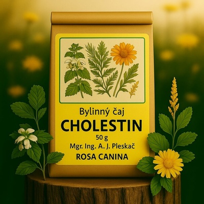 ROSA CANINA Bylinný Čaj Cholestin Pohoda Žlučníku a Trávení 50 g