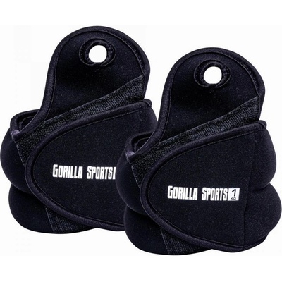 Gorilla Sports zátěžové manžety 2 x 1 kg