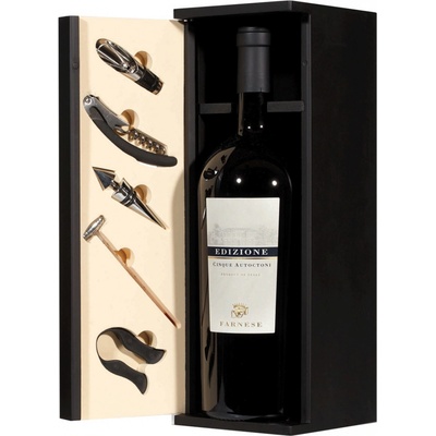 Farnese Edizione Cinque Autoconti Magnum červené 14,5% 1,5 l (drevená kazeta)