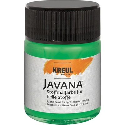 Farba na svetlý textil JAVANA 50 ml Brilliant Green