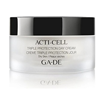 GA-DE Acti-Cell Triple Protection Day Cream For Dry Skin suchá pleť hydratační a zklidňující denní krém s detoxikačním účinkem 50 ml