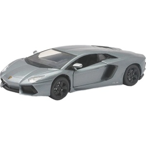 New Ray Toys Метален автомобил Newray - Lamborghini Aventador, сив, 1: 24 (71253A)