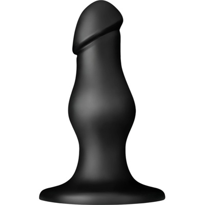 BUTTR FIM 92 přísavný anální dildo černý