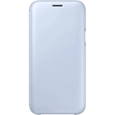 Samsung Flip Wallet Cover EF-WJ530CL - оригинален кожен кейс за Samsung Galaxy J5 (2017) (светлосин)