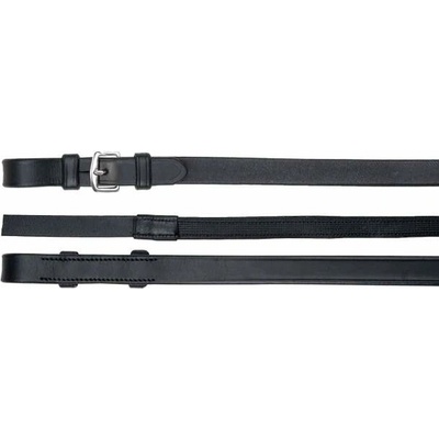 Waldhausen Otěže kožené protiskluzové černé – Zboží Dáma