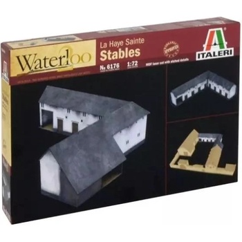 Italeri Italeri: Модел на конюшни, Ватерло (200 години) при Ла Хай Сент - 1: 72 (6176S)