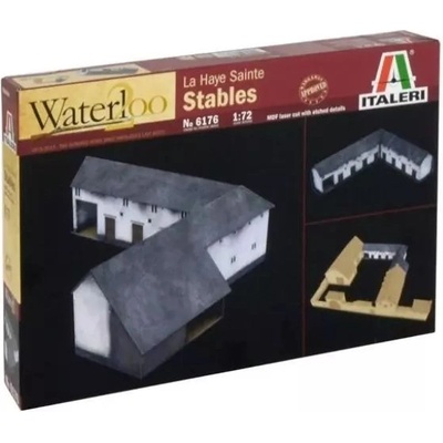 Italeri Italeri: Модел на конюшни, Ватерло (200 години) при Ла Хай Сент - 1: 72 (6176S)