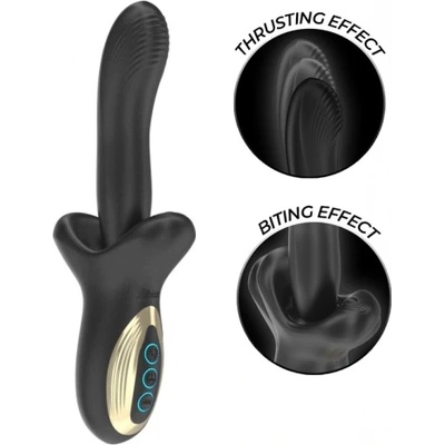 IBIZA Тласкащ вибратор с подвижна уста Ibiza