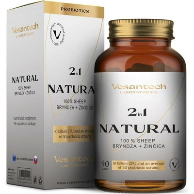 Vesantech Probiotika NATURAL 10 miliard CFU 90 kapslí
