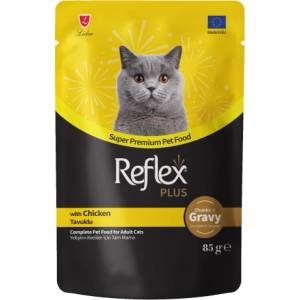 Lider Pet Food RP Pouch cat Chicken in Gravy 85gr - Парченца в сос с пилешко месо 85 гр