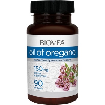 Image 1 of BIOVEA Oil Of Oregano 1500 mg [90 Гел капсули]