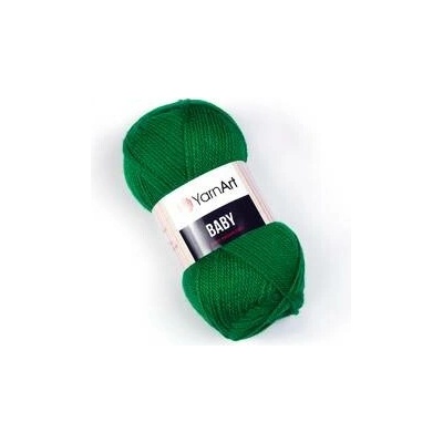 YarnArt Baby 338 - zelená