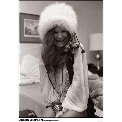 Plagát, Obraz - Janis Joplin - New York Hotel, December, 19 1969, 59.4 × 84.1 cm