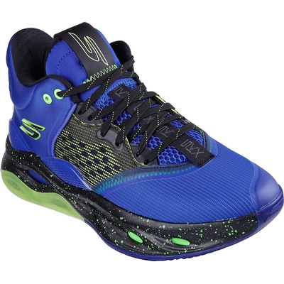Skechers Мъжки баскетболни кецове Skechers Float Basketball Trainers Mens - Blue/Black