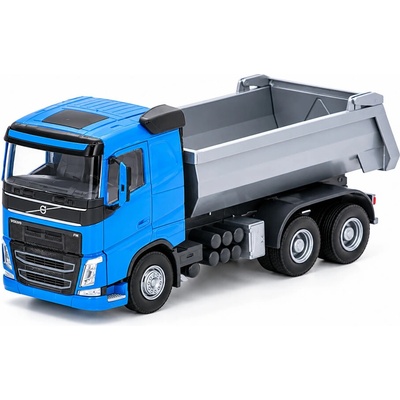 Emek Kamion pre deti VOLVO FH 6x4 sklápač modrý