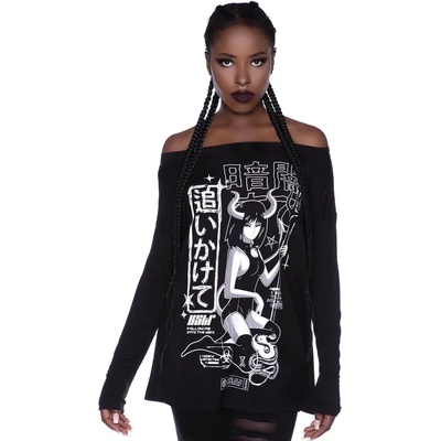 KILLSTAR Дамска блуза с дълъг ръкав KILLSTAR - Follow Me - KSRA002591