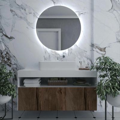 Daramio Kulaté LED zrcadlo E2 60 cm