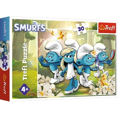Trefl Puzzle 30 Смърфовски приключения (18317)