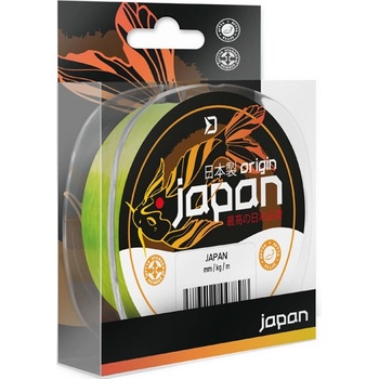 Delphin Japan Origin fluo žltá 200 m 0,165 mm 2,33 kg