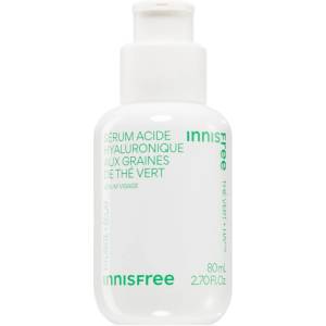 Innisfree Green Tea Seed Hyaluronic Serum успокояващ серум за лице за освежаване и хидратация 80ml