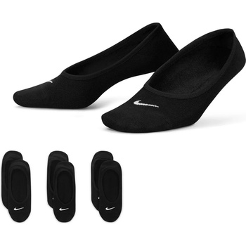 Image 1 of Nike Дамски чорапи Nike 3 Pack Invisible Socks Ladies - Black/White