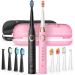 Fairywill FW-508 duo + travel case black/pink
