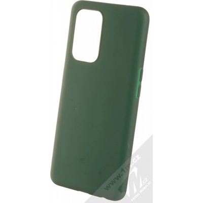 1Mcz Matt TPU ochranný silikonové Oppo A94 5G, F19 Pro Plus 5G, Reno5 Z tmavě zelené