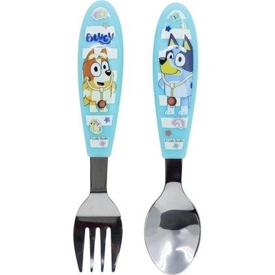 STOR Detský príbor 2 ks Bluey