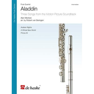 Aladdin Three Songs z Motion Picture Soundtrack Flute Quartet