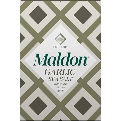 Maldon Garlic Sea Salt 100 g Mořská sůl s česnekem
