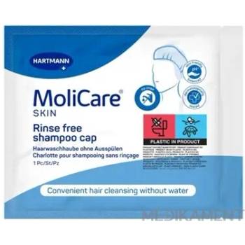 MoliCare SKIN Rinse free shampoo cap čiapka so šampónom a kondicionérom