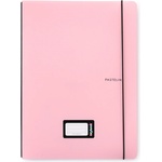 KARTON P+P Тетрадка PP Oxybook, с ластик, формат A4, 40 листа - PASTELINI розов (8-999)