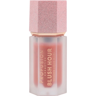 Profusion třpytivá tekutá lícenka Shimmer Blush Hour Strawberry Mimosa 6 ml