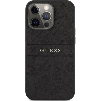 Image 1 of GUESS Гръб Guess PU Leather Saffiano Case за iPhone 13 Pro - Черен