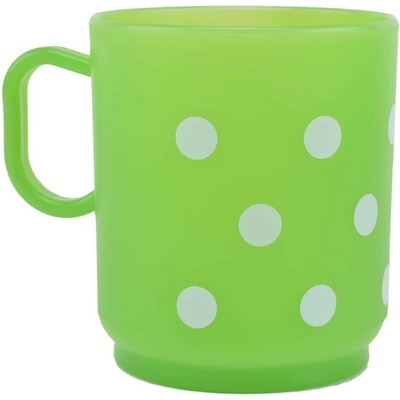 Kinekus Hrnček plastový modrý BODKY 250 ml