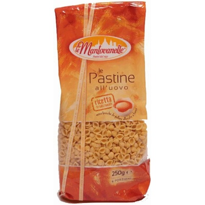 Mantovanelle Conchiglie vaječné 250 g