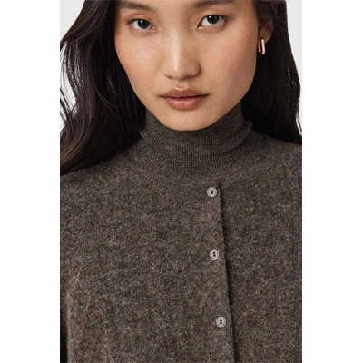 AllSaints Рокля и жилетка с вълна AllSaints (W208DD)