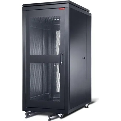 Formrack Комуникационен шкаф, Formrack 19" Server rack 32U 600/1000mm, perforated front and back door, openable locking sides, height: 1653mm, loadin (SC-32U60100)