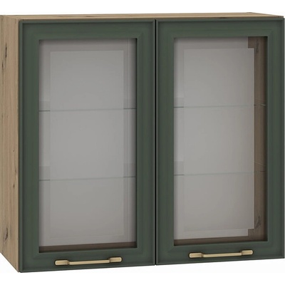 ЕВРОМАР Горен шкаф parma В80/72 витрина (005.002.0074)