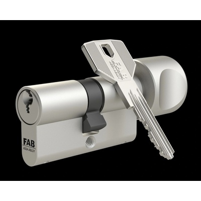 Assa Abloy FAB 3.02/DKmNs 30+35 s gombíkom,5 kľúčov