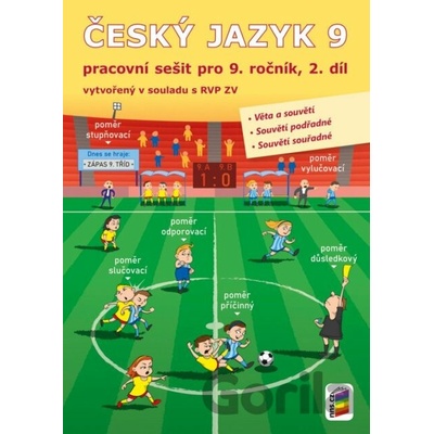 Český jazyk 9, 2. díl (pracovní sešit)