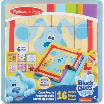 Image 1 of Melissa & Doug Пъзел с кубчета Melissa & Doug - Загадките на Блу (33007)