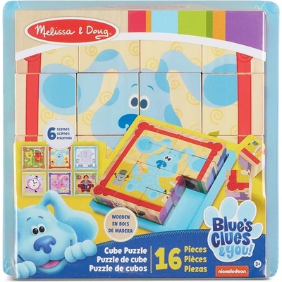 Melissa & Doug Пъзел с кубчета Melissa & Doug - Загадките на Блу (33007)